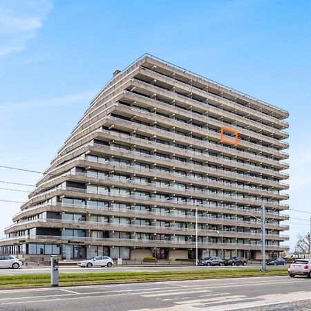 Luxueuze Vakantiestudio Met Zeezicht En Terras In Oostende Exteriér fotografie
