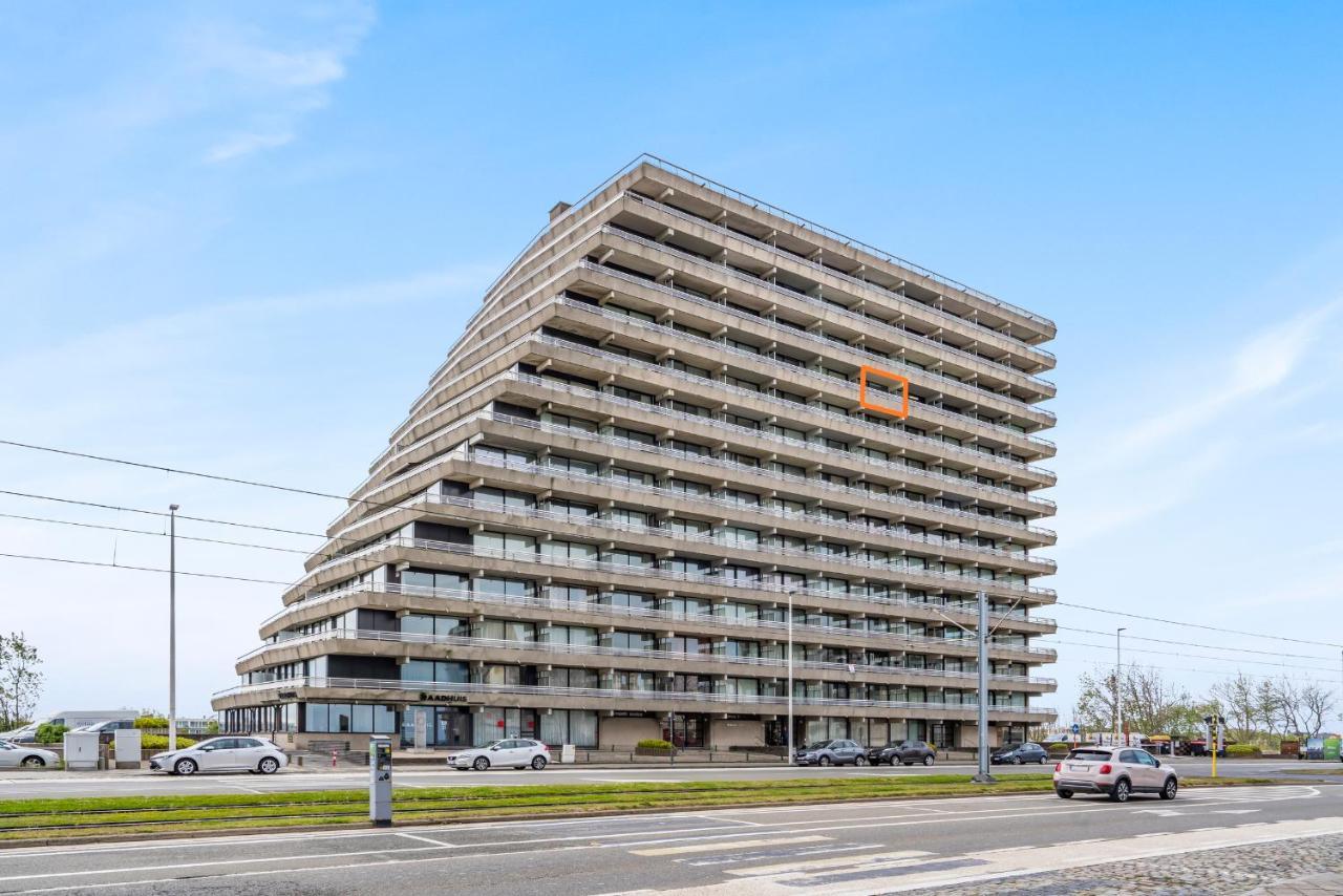 Luxueuze Vakantiestudio Met Zeezicht En Terras In Oostende Exteriér fotografie