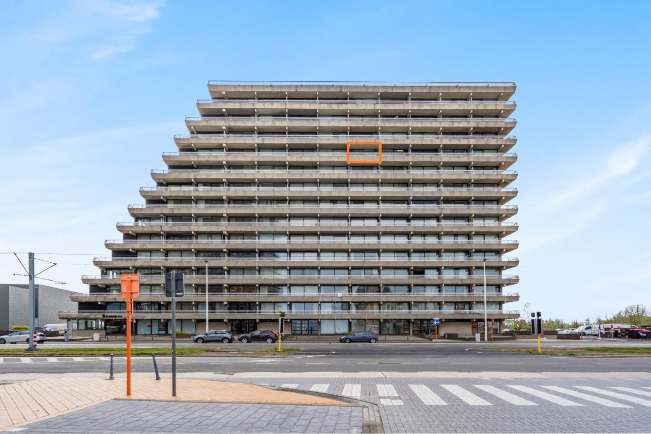 Luxueuze Vakantiestudio Met Zeezicht En Terras In Oostende Exteriér fotografie
